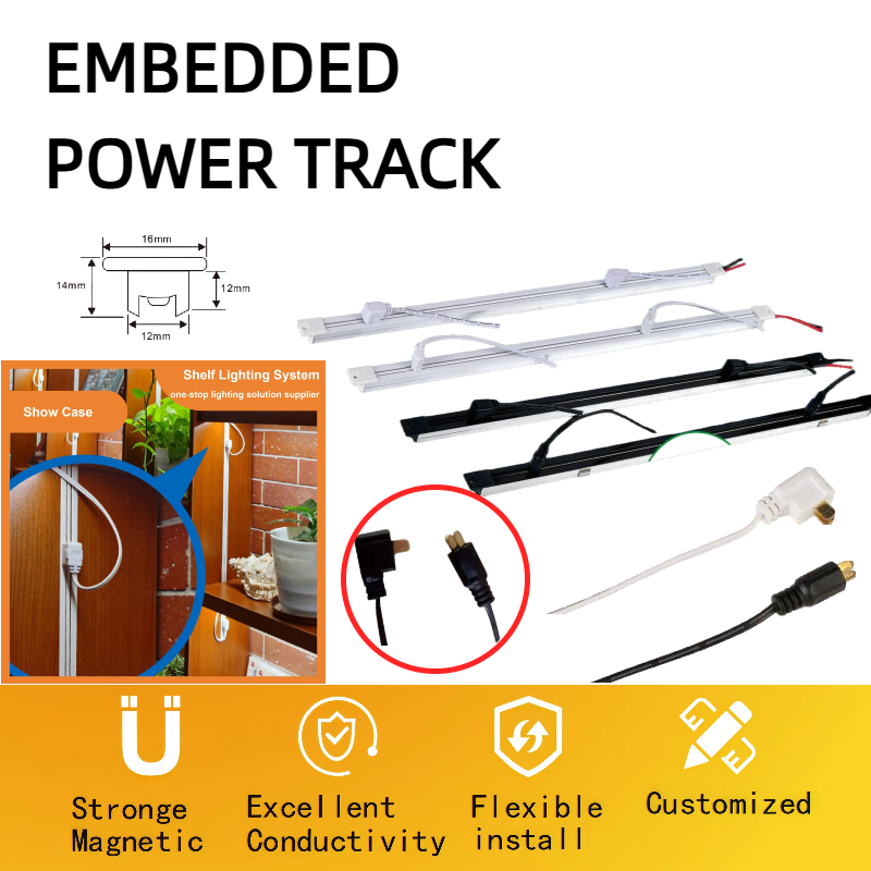 shelf power track system