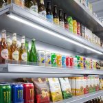 Fully illuminated light bar for supermarket wood shelving decoration - UnioneLED