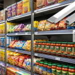 Fully illuminated light bar for supermarket wood shelving decoration - UnioneLED
