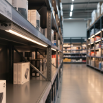 Spotless LED Rigid Bar installed on retail shelf