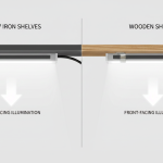 Spotless LED Rigid Bar installed on retail shelf