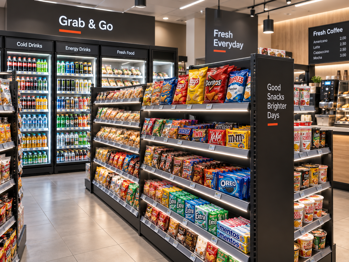 LED SHELF LIGHTING FOR Convenience Stores-UNIONELED